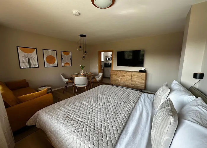 Panoramablick - Ostrau Daire Bad Schandau